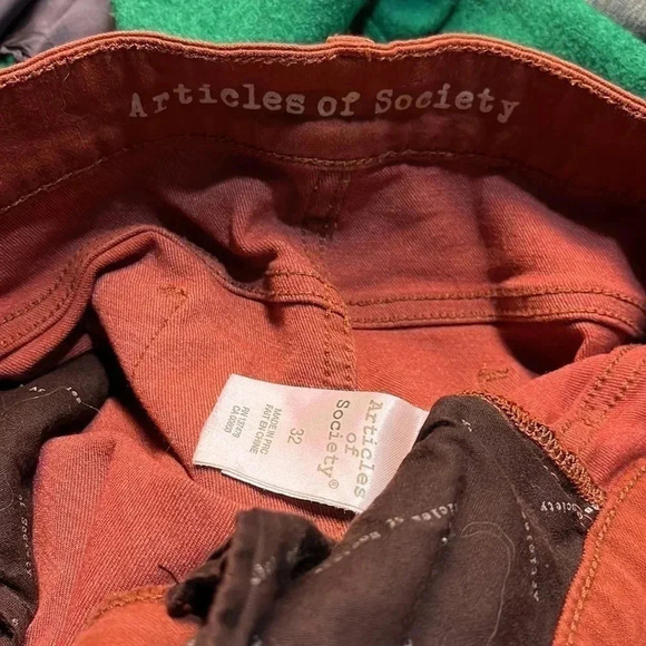 ARTICLES OF SOCIETY pants size 32 - Picture 4 of 6